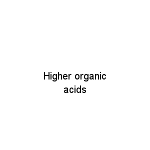 Higher organic acids